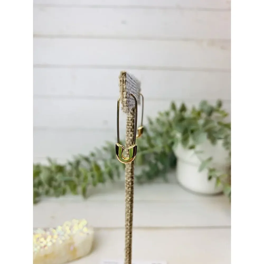 SugarFix  by Baublebar Safety Pin Threader Earrings New